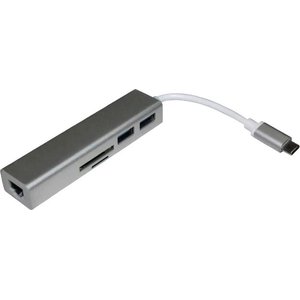 Док-станция Palmexx PX/HUB USBC-2USB-CR-ETH