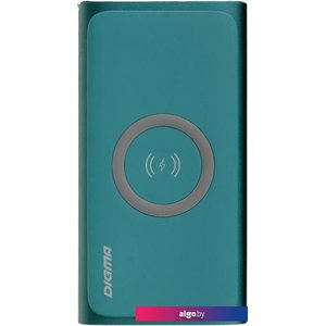 Внешний аккумулятор Digma DGPQ10G 10000mAh (зеленый)