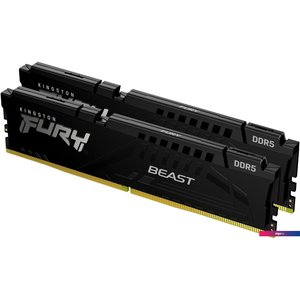 Оперативная память Kingston FURY Beast 2x32ГБ DDR5 5200МГц KF552C36BBEK2-64