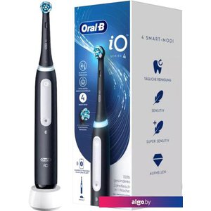 Электрическая зубная щетка Oral-B iO Series 4 (черный)