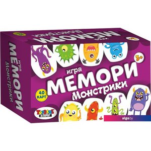 Настольная игра Topgame Мемори Монстрики 01538