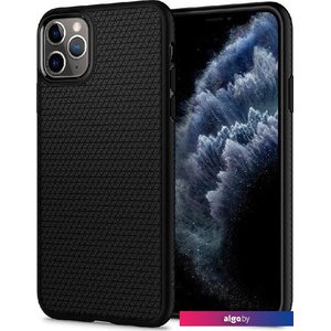 Чехол для телефона Spigen Liquid Air для iPhone 11 Pro Max 075CS27134 (черный)