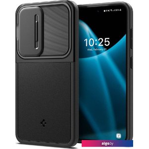 Чехол для телефона Spigen Optik Armor для Galaxy S24 ACS07363 (черный)