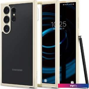 Чехол для телефона Spigen Ultra Hybrid для Galaxy S24 Ultra ACS07415 (бежевый)