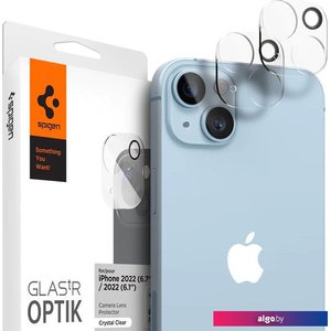 Spigen Optik TR Lens Protector для iPhone 14/14 Plus AGL05229 (2шт)