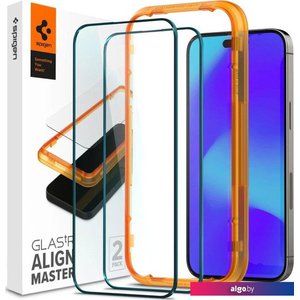 Spigen ALM Glas FC для iPhone 14 Pro AGL05216 (2шт)