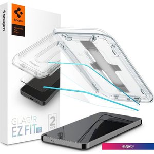 Spigen Glass TR EZ Fit для Galaxy S24 Plus AGL07432 (2шт)