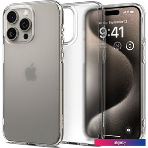 Чехол для телефона Spigen Ultra Hybrid для iPhone 15 Pro Max ACS06565 (прозрачный)