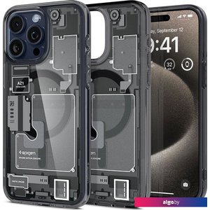 Чехол для телефона Spigen Ultra Hybrid Zero One (MagFit) для iPhone 15 Pro Max ACS06582 (разноцветный)