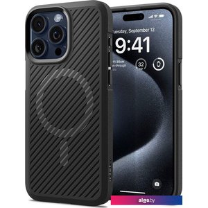 Чехол для телефона Spigen Core Armor (MagFit) для iPhone 15 Pro ACS06467 (черный)