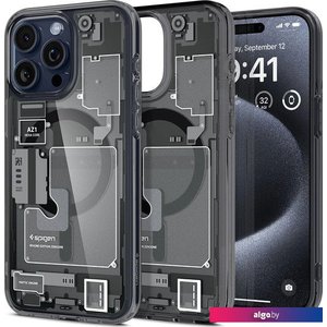 Чехол для телефона Spigen Ultra Hybrid Zero One (MagFit) для iPhone 15 Pro ACS06721 (разноцветный)