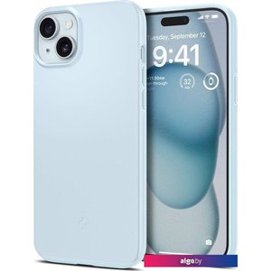 Чехол для телефона Spigen Thin Fit для iPhone 15 ACS06781 (синий)