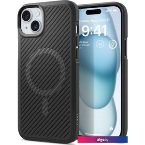 Чехол для телефона Spigen Core Armor (MagFit) для iPhone 15 Plus ACS06455 (черный)