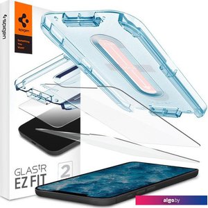Spigen Glass TR EZ Fit для iPhone 12/iPhone 12 Pro AGL01801 (2шт)