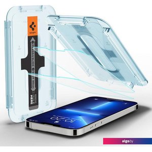 Защитное стекло Spigen Glass TR EZ Fit для iPhone 14/iPhone 13/13 Pro AGL03385 (2шт)