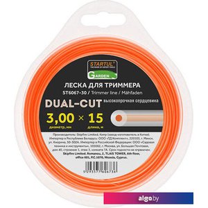 Леска для триммера Startul Garden Dual-cut ST6067-30