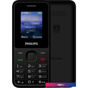 Кнопочный телефон Philips Xenium E2125 (черный)