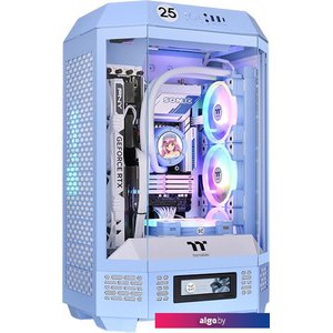 Корпус Thermaltake The Tower 300 Hydrangea Blue CA-1Y4-00SFWN-00