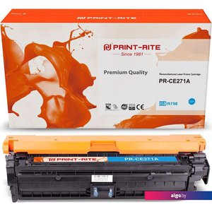 Картридж Print-Rite PR-CE271A (аналог HP CE271A)