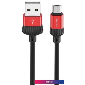 Кабель Borofone BX28 microUSB 1 м (красный)