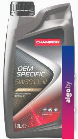 Моторное масло Champion OEM Specific 5W-30 C3 LL III 1л