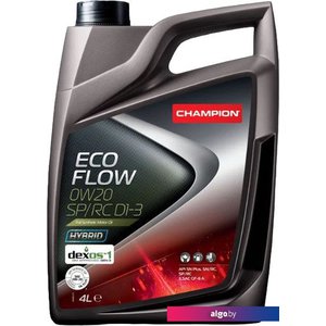 Моторное масло Champion Eco Flow 0W-20 SP/RC D1-3 4л