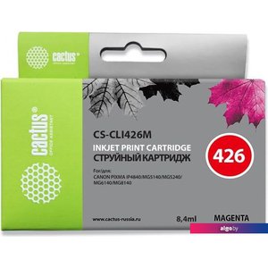 Картридж CACTUS CS-CLI426M (аналог Canon CLI426M)