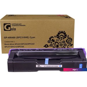 Картридж Gala-print GP-406480 (SPC310HE) (аналог Ricoh 406480_C)
