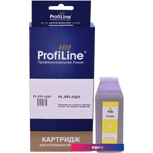 Картридж ProfiLine PL-PFI-102Y (аналог Canon PFI-102Y_Y)