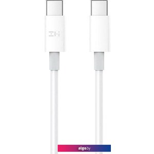 Кабель ZMI USB Type-C - USB Type-C (1.5 м, белый)