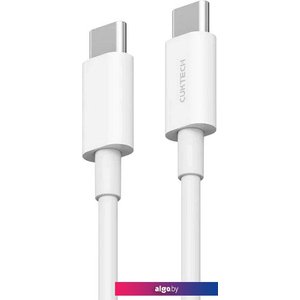 Кабель Cuktech KLC-5499 USB Type-C - USB Type-C (1 м, белый)