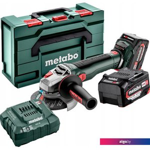 Угловая шлифмашина Metabo WB 18 LT BL 11-125 Quick 613054650 (с 2-мя АКБ, кейс)