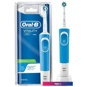 Электрическая зубная щетка Oral-B Vitality 100 CLS (голубой)