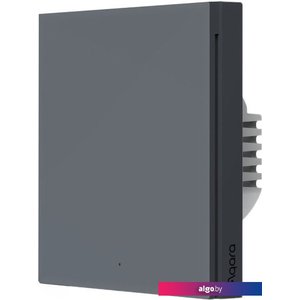 Выключатель Aqara Smart Wall Switch H1 одноклавишный с нейтралью (графит)