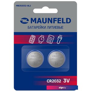 Батарейка MAUNFELD Lithium CR2032 MBCR2032-BL2