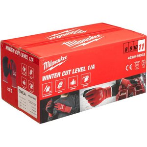 Латексные перчатки Milwaukee Winter Cut level 1/A 10/XL 4932479002 (72 пары)