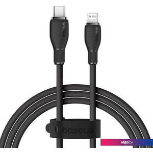 Кабель Baseus Pudding Series Fast Charging USB Type-C - Lightning (2 м, черный)