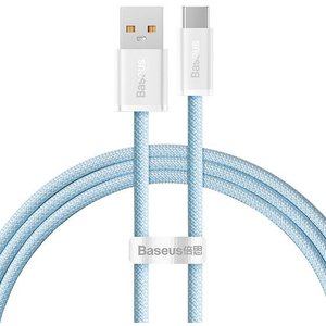 Кабель Baseus Dynamic Series USB Type-A - USB Type-C (1 м, голубой)