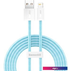 Кабель Baseus Dynamic Series Fast Charging Data Cable USB Type-A - Lightning (2 м, голубой)