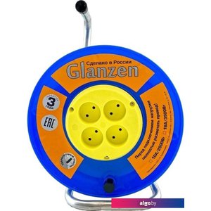 Удлинитель на катушке Glanzen EB-20-014