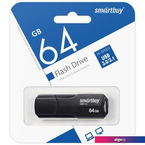 USB Flash SmartBuy Clue 3.0 64GB (черный)