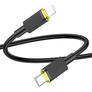 Hoco U109 USB Type-C - Lightning (1.2 м, черный)