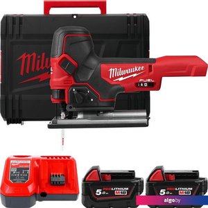 Электролобзик Milwaukee Fuel M18 M18FBJS-502X 4933464800 (с 2-мя АКБ, кейс)