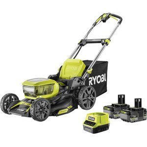 Газонокосилка Ryobi RY18LMX46A-250 (с 2-мя АКБ 5 Ач)