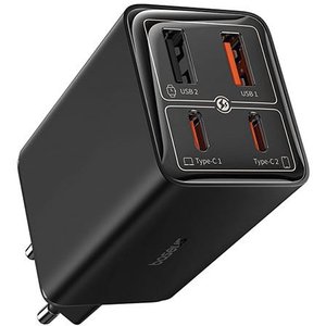 Сетевое зарядное Baseus GaN6 Pro Fast Charger 2C+2U 65W P10162701113-00 (черный)