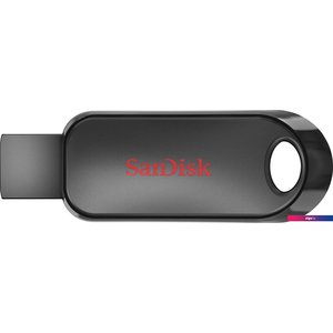 USB Flash SanDisk Cruzer Snap 128GB (черный)