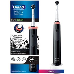 Электрическая зубная щетка Oral-B Pro 3 3000 Pure Clean Black D505.513.3 (черный)