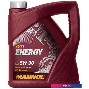 Моторное масло Mannol Energy 5W-30 API SL 4л