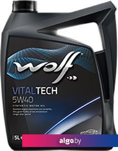 Моторное масло Wolf Vital Tech 5W-40 1л