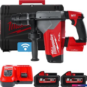 Перфоратор Milwaukee M18 FUEL M18ONEFHPX-552X 4933478496 (с 2-мя АКБ, кейс)